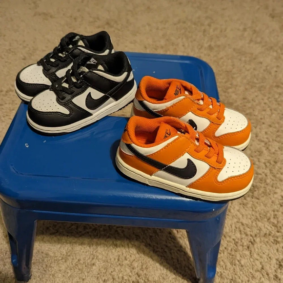 Nike dunk low panda white black and Nike dunk low TD Halloween 2022 - Picture 2 of 8